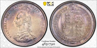 1887 Shil S-3926 Jubilee Head MS64