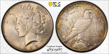 1928 $1 MS65