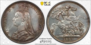 1887 Crown S-3921 MS63