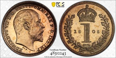 1905 1D Mdy S-3989 PL66