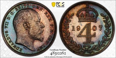 1907 4D Mdy S-3986 PL63