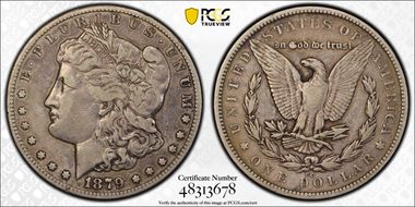 1879-CC $1 Capped Die VF20