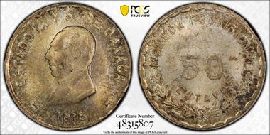 1915 50C KM-736 GB-337 MS63