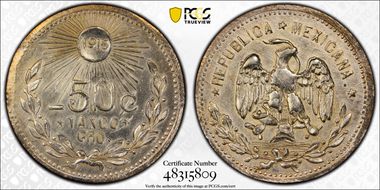 1915 50C Taxco KM-671 N1