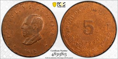 1915 5C KM 721 MS63RB