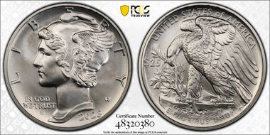 2023-W $25 Palladium First Strike SP70