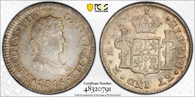 1815-Mo JJ 1/2 R Calico-403 MS64