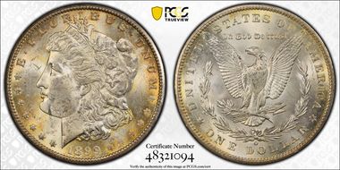 1899-O $1 MS62