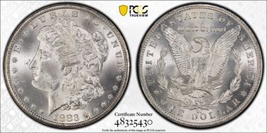 1883-CC $1 MS63