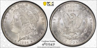 1884-CC $1 MS64