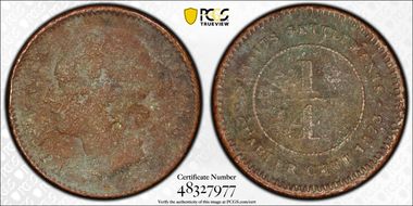 1873 1/4C N1BN