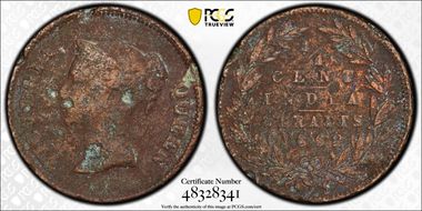 1862 1/4C N1BN