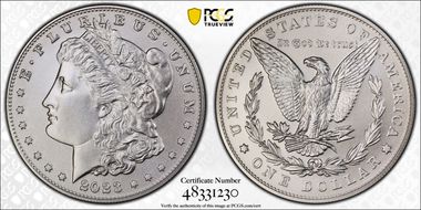 2023 $1 Morgan Dollar MS70