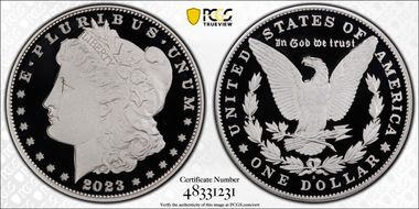 2023-S $1 Morgan Dollar PR70DCAM