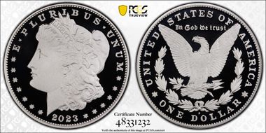 2023-S $1 Morgan Dollar PR70DCAM