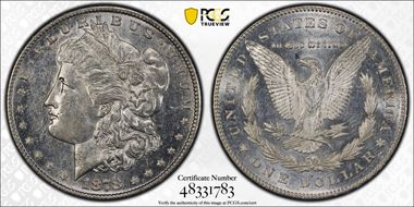 1878-S $1 AU58