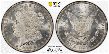 1885-O $1 MS63
