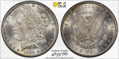 1884-CC $1 MS64+