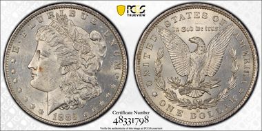 1885-O $1 MS61