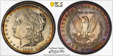 1888-O $1 MS65