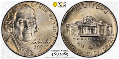 2006-P 5C Monticello MS64FS