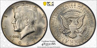 1967 50C MS64