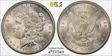 1883-CC $1 MS63