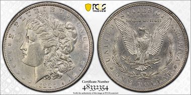 1884 $1 N1