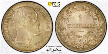 1854-FK VS RgsDlr KM-760.1  Ag MS66