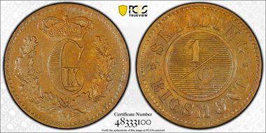 1868 1/2 SkRg MS63BN