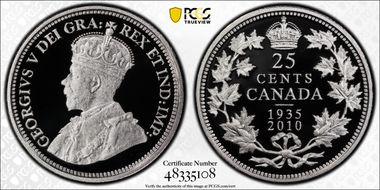 2010 25C Voyager - 75th Anniv. PR70DCAM