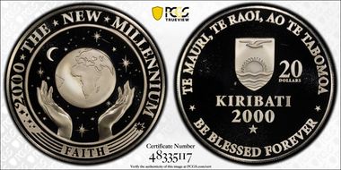2000 FM $20 Faith KM-39 PR70DCAM