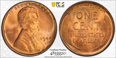 1944 1C MS65RD
