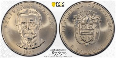 1975-FM 5 B Belisario Porras MS65