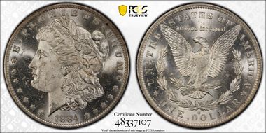 1884-O $1 MS64