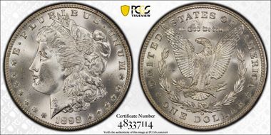 1898-O $1 MS65