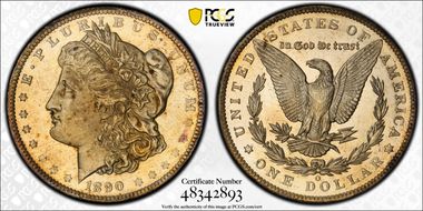 1890-O $1 MS63