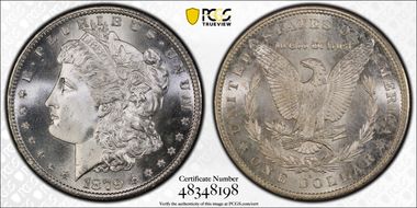 1879-S $1 MS67