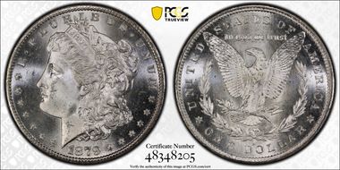 1879-S $1 MS66+ 