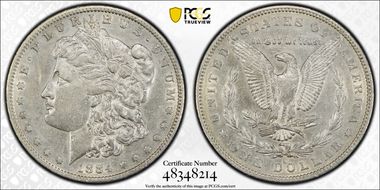 1884-S $1 N1