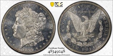 1899-S $1 MS63DMPL