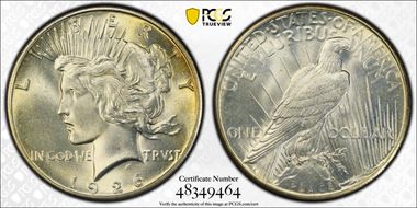 1926 $1 MS64