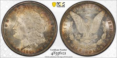 1885-O $1 MS62