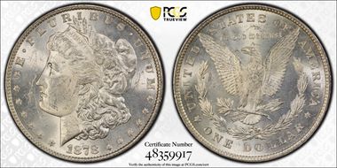 1878 8TF $1 MS62