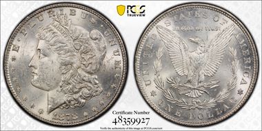 1878 7TF $1 Reverse of 1879 N1