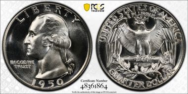 1950 25C PR68
