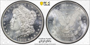 1878-S $1 MS63