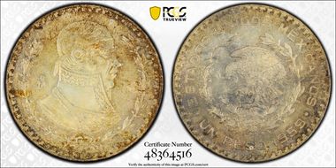 1959-Mo Peso KM-459 MS64