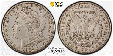 1903-S $1 Micro S XF40