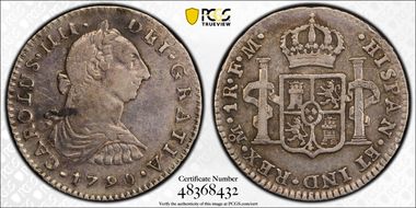 1790-Mo FM Real Calico-431 CAROLUS IIII N1